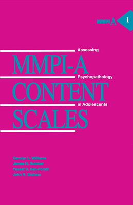 Mmpi-A Content Scales Assessing Psychopathology in Adolescents
