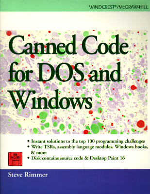 Canned Code for DOS and Windows