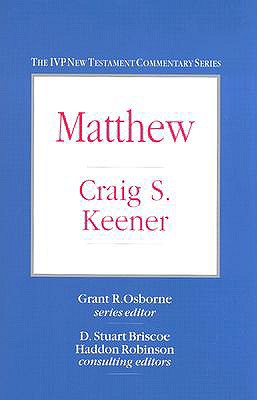 Image for Matthew. IVP New Testament Commentary Series Matthew. IVP New Testament Commentary Series