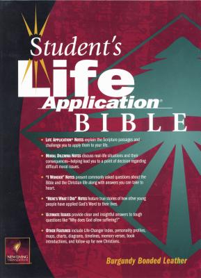 Image for Student's Life Application Bible: NLT1 Student's Life Application Bible: NLT1