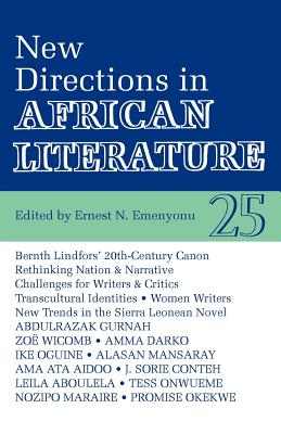 ALT 25 New Directions in African Literature (African Literature Today)