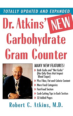 Dr. Atkins' New Carbohydrate Gram Counter Image for Dr. Atkins' New Carbohydrate Gram Counter