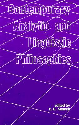 Contemporary Analytic and Linguistic Philosophies