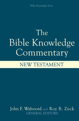 Image for Bible Knowledge Commentary : New Testament