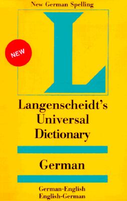 Langenscheidt's Universal German Dictionary: German-English English-German (English and German Edition)