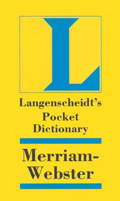 Langenscheidt's Pocket Dictionary Merriam-Webster English