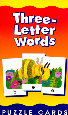 School Zone Spell Three-Letter Words Puzzle Cards: Preschool to Kindergarten, Letters, Letter Recognition, Word-Picture Recognition, Spelling, and More