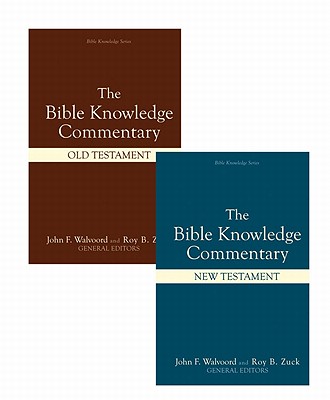 Image for Bible Knowledge Commentary (2 Volume Set) (Bible Knowledge Series)