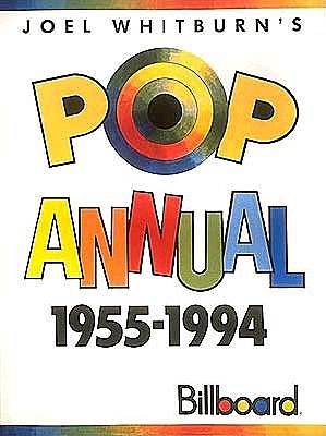 Joel Whitburn's Pop Annual 1955-1994 Billboard Image for Joel Whitburn's Pop Annual 1955-1994 Billboard