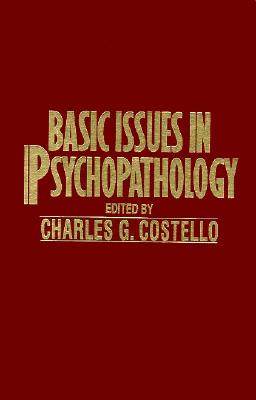 Basic Issues in Psychopathology
