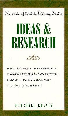 Ideas & Research (Elements of Article Writing)