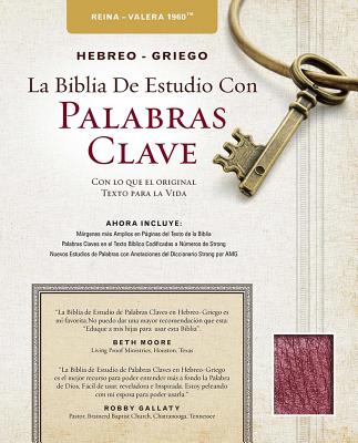 Image for The Hebrew-Greek Key Word Study Bible Spanish Edition: Reina-Valera 1960 Edition Bonded Burgundy