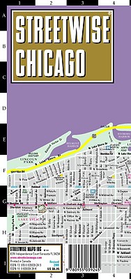 Streetwise Chicago Map - Laminated City Center Street Map of Chicago, Illinios - Folding pocket size travel map with CTA, Metra map