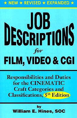 Job Descriptions for Film, Video & Cgi (Computer Generated Imagery): Responsibilities and Duties for