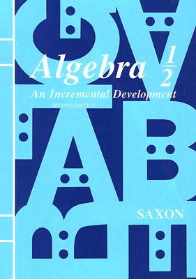 Image for Saxon Algebra 1/2 Textbook, 2nd Edition (Older Edition)