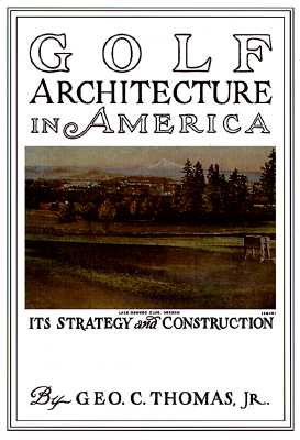 Golf Architecture (Classics of Golf)