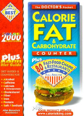 Image for The Doctor's Pocket Calorie Fat & Carbohydrate Counter: Plus 80 Fast-Food Chains & Restaurants Full Analysis