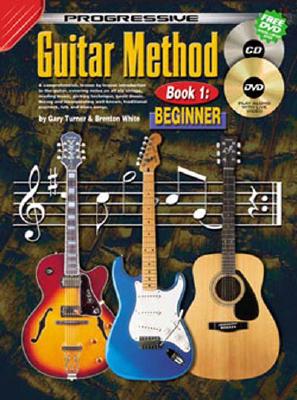 Image for Progressive Guitar Method Book 1 Beginner (includes CD/DVD) Teach Yourself How to Play Guitar