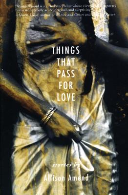 Things That Pass for Love [Paperback] Amend, Allison
