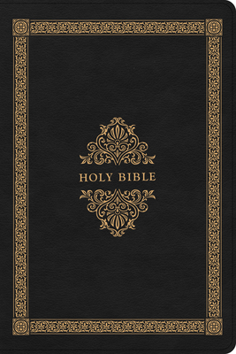 CSB Adorned Bible, Black LeatherTouch, Black letter, Elegant Design, Gustave Dor, Illustrations, Single-Column, Wide-Margins, Easy-to-Read Bible Serif Type
