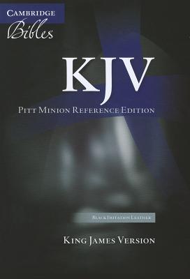 Image for KJV Pitt Minion Reference Edition KJ442:X black imitation leather