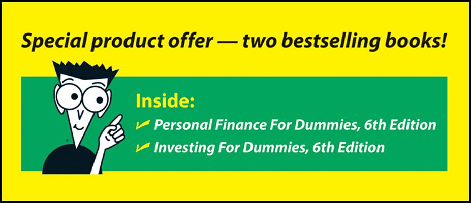 Personal Finance For Dummies 6th Edition & Investing For Dummies 6th Edition Book Bundle