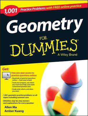 Image for Geometry: 1,001 Practice Problems For Dummies (+ Free Online Practice)