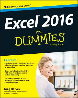 Image for Excel 2016 For Dummies Excel 2016 For Dummies