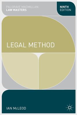 Legal Method (Hart Law Masters, 18)