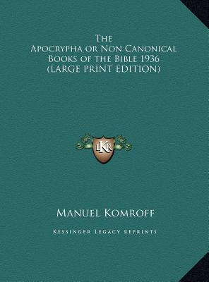 The Apocrypha or Non Canonical Books of the Bible 1936