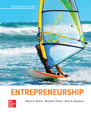 Entrepreneurship, Eleventh Edition, c. 2020, 9781264753345, 1264753349