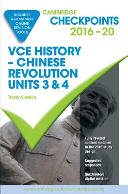 Image for Cambridge Checkpoints VCE History Chinese Revolution 2016-18 and Quiz Me More