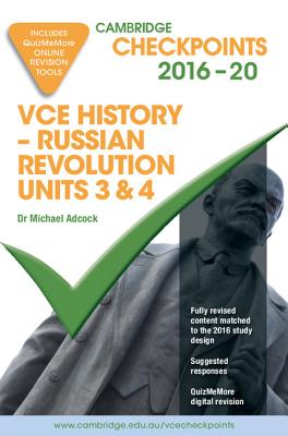 Image for Cambridge Checkpoints VCE History - Russian Revolution 2016-18 and Quiz Me More