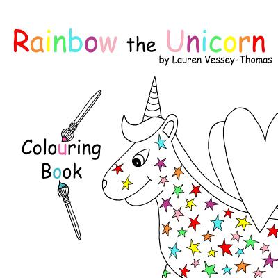 Rainbow the Unicorn Colouring Book