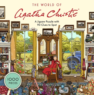 Image for {NEW} The World of Agatha Christie: 1000 Piece Jigsaw Puzzle
