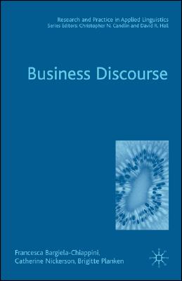 Image for Business Discourse (Research and Practice in Applied Linguistics)