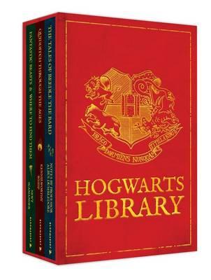 The Hogwarts Library Three Book Boxed Set: Fantastic Beasts & Where to Find Them, Quidditch Through the Ages, The Tales of Beedle the Bard w/Journal