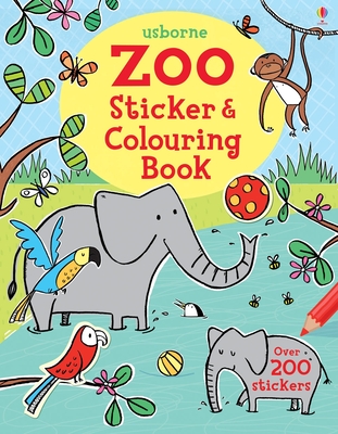 Image for Zoo Sticker & Colouring Book Zoo Sticker & Colouring Book
