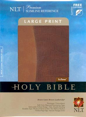 Image for Holy Bible Slimline Reference NLT Large Print Holy Bible Slimline Reference NLT Large Print