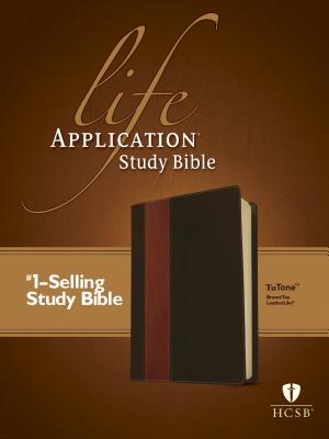 Image for "Life Application Study Bible HCSB, TuTone Imitation Leather"