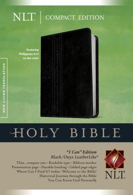 Image for Compact Edition Bible NLT, TuTone (LeatherLike, Black/Onyx) Compact Edition Bible NLT, TuTone (LeatherLike, Black/Onyx)