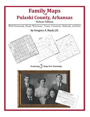Family Maps of Pulaski County, Arkansas Image for Family Maps of Pulaski County, Arkansas