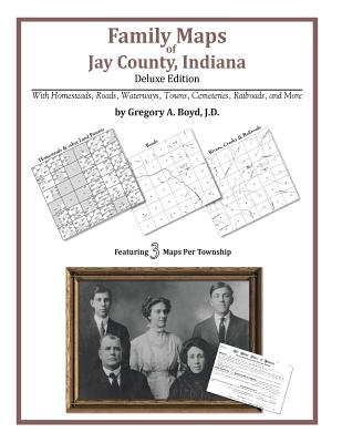 Family Maps of Jay County, Indiana Image for Family Maps of Jay County, Indiana