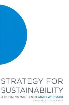 Image for Strategy for Sustainability  A Business Manifesto