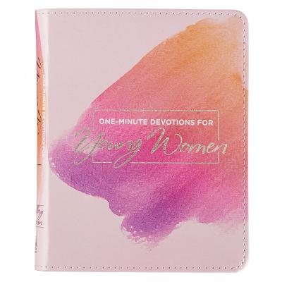 One-Minute Devotions for Young Women - LuxLeather Edition