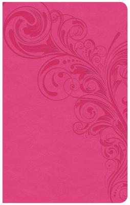 Image for CSB Ultrathin Reference Bible, Pink LeatherTouch