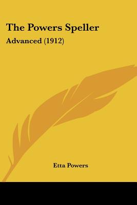 Image for The Powers Speller: Advanced