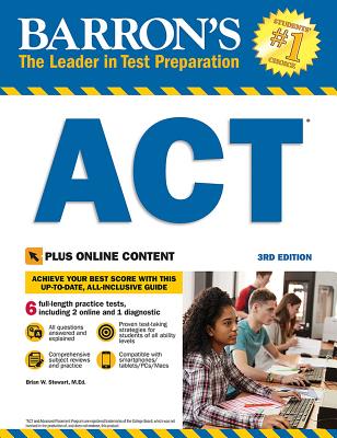 Barron's ACT, 3Rd Edition With Bonus Online Tests