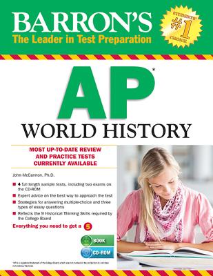 Image for Barron's AP World History with CD-ROM, 6th Edition Barron's AP World History with CD-ROM, 6th Edition