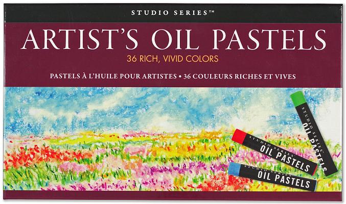 Studio Series Oil Pastels (36 rich, vivid colors)